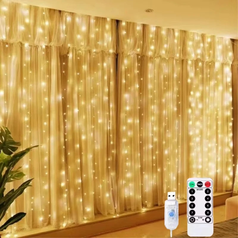 Luzes de Natal LED Decoração