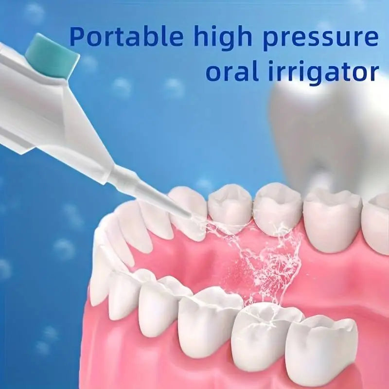 Limpador Oral de Alta Pressão, Manual Água Irrigador.