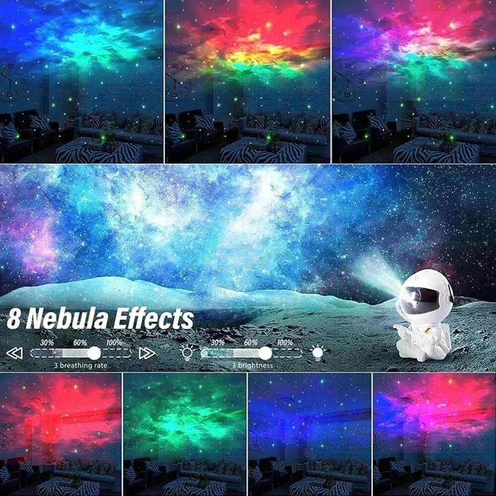 Projetor Galaxy Lâmpada de Céu Estrelado e Decoração Perfeita para o Quarto!