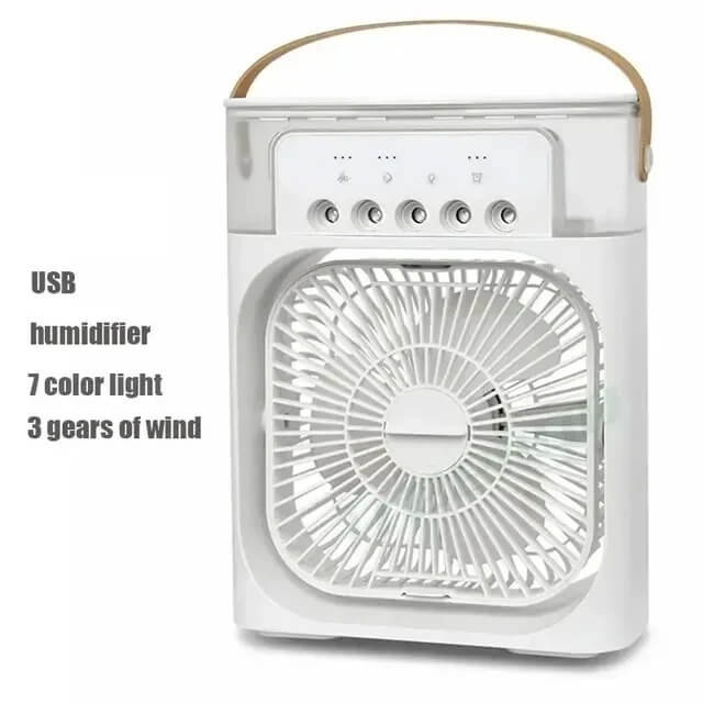 Ventilador Umidificador de Ar 3 em 1