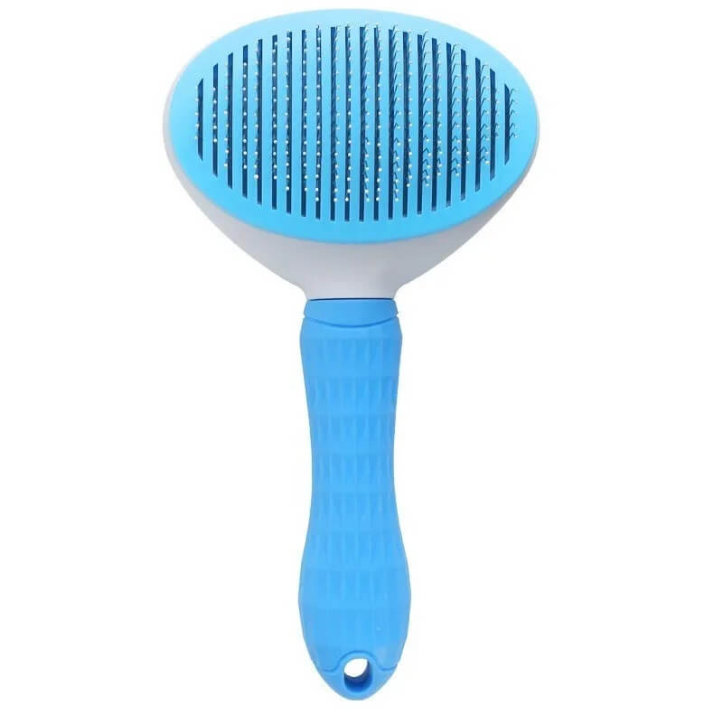 Pet cão escova gato pente auto limpeza pet removedor de pêlos escova para cães gatos grooming ferramentas animais de estimação desmatting pente cães acessórios